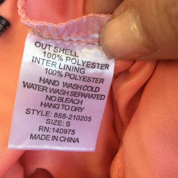 Coral Sexy strappy highlow dress - Picture 8 of 8